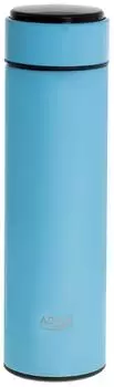 Adler AD 4506BL Thermobecher Edelstahl/Silikon 473ml blau (AD 4506BL)