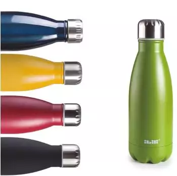 ibili Musgo Isolierflasche doppelwandig 350ml Edelstahl 18/10 (RIV001)