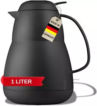 Helios Zeo Isolierkanne 1,0l wei&szlig;, Kunststoff (7414-001)
