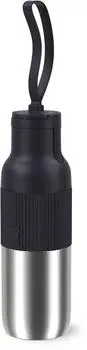 Emsa beYou Flip Isolier-Trinkflasche 0,5L schwarz (N3120100)