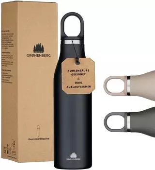 Groenenberg Isolierflasche 750 ml Black
