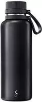 LURCH Isolierflasche Outdoor schwarz 1,0 l, 1 St.