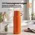 Rotpunkt Jesper 604 Isolierkanne 1000ml, Glaseinsatz, orange (604-13-02-0)