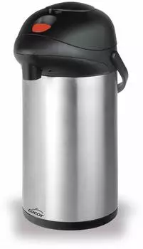 Lacor Air Pot 4L, Edelstahl, mechanische Pumpe (Lacor_62475)