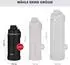 Thermos ULTRALIGHT Isolierflasche 0,75 l Charcoal Black Mat