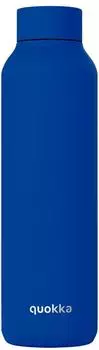 Quokka Solid Ultramarine Isolier-Trinkflasche, Edelstahl, 850ml (40213)