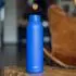 Quokka Solid Ultramarine Isolier-Trinkflasche, Edelstahl, 850ml (40213)