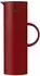 Stelton EM77 Isolierkanne Glaseinsatz Cherry Red 1L
