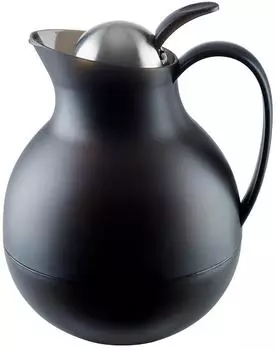 APS ECONOMY Isolierkanne mit Tipverschluss, schwarz, 1L (10914)