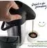 Gravidus Pumpkanne 3 l Silber/Schwarz