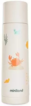 Miniland Thermy Crabsy Thermosflasche 500ml, Edelstahl (89641)