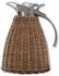 Loberon Senta Thermoskanne Edelstahl/Rattan, braun/silber (14227231)