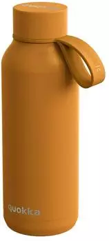 Quokka Solid Amber Thermoflasche 510ml Edelstahl mit Trageschlaufe