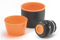 Esbit Termos Vacuum Flask 1L czarny (1 l) (4260149876324) Orange/Schwarz