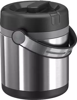 Emsa Mobility Isolier-Speisegefäß 1,2 l Edelstahl/schwarz