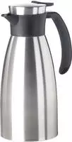 Emsa 508932, emsa Isolierkanne SOFT GRIP silber, schwarz 1,0 l