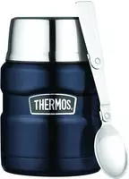THERMOS STAINLESS KING FOOD JAR 0,47 l, midnight blue polished -...