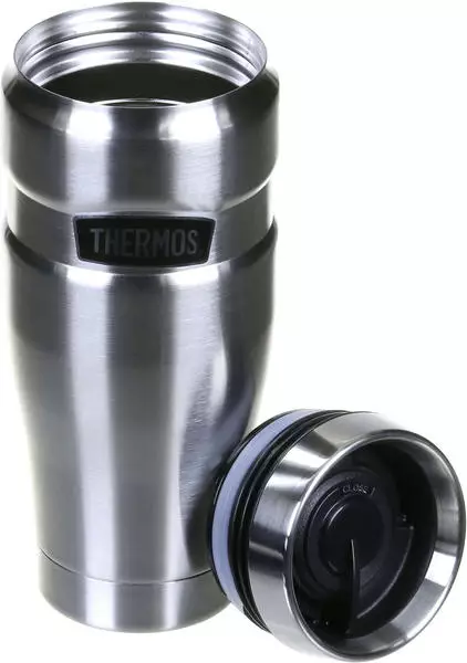 Thermos Stainless King 0,47 l, Isoliertrinkbecher silber