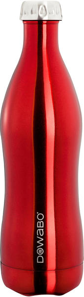 Dowabo Isolierflasche rot 0,75 l