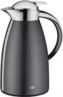 Alfi Thermoskanne Signo 1421.268.100, Edelstahl, mit Tipverschluss, slate, 1 Liter