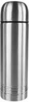 Emsa Thermosflasche Senator 618101600, Isolierflasche, 1 l, Edelstahl, silber