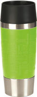 Emsa Isolierbecher Travel Mug N2020700, 360 ml, h&auml;lt 4h warm, Edelstahl
