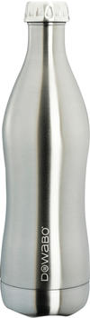 Dowabo Isolierflasche silber 0,75 l