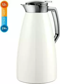 Emsa PLAZA Isolierkanne 1 l weiß