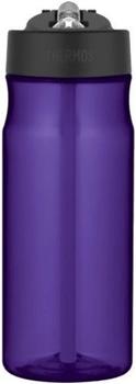 Thermos Hydration Flasche mit Trinkhalm 530 ml Magenta 21 cm