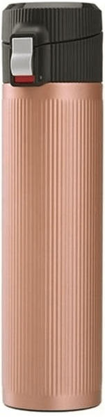 Lock&Lock One touch Isolierflasche to go 330ml Titan gold-pink
