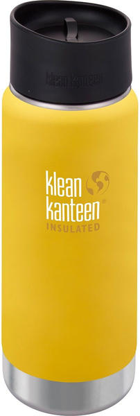 Klean Kanteen Insulated Wide 592 ml Lemon Curry yellow
