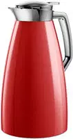 Emsa Plaza Isolierkanne 1 Liter Aroma Diamond Quick-Tip-Verschluss rot F4140300