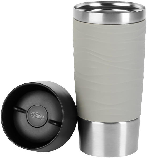 Emsa Travel Mug Waves Thermobecher 0,36 L pudergrau