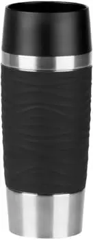 Emsa Travel Mug Waves Thermobecher 0,36 L puderschwarz
