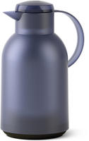 EMSA Isolierkanne SAMBA Quick Press, 1,5 l, transluzent/blau-grau