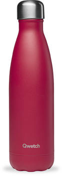 Qwetch Thermos Bottle Matte 500ml Raspberry