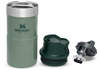 Stanley Classic Trigger Action Travel Mug 0.25L Flask hammertone green