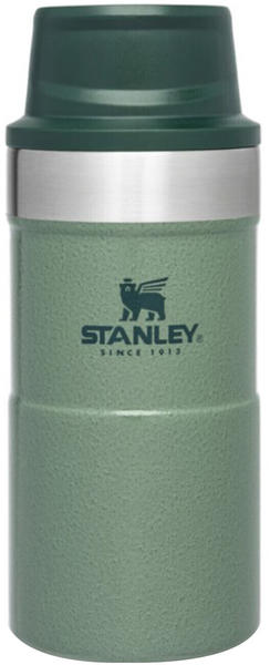 Stanley Classic Trigger Action Travel Mug 0.25L Flask hammertone green