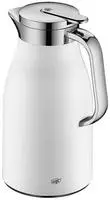 Alfi Thermoskanne Skyline, 1321211100, Edelstahl, mit Tipverschluss, wei&szlig;, 1 Liter