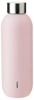 Stelton 355-14, Stelton - Keep Cool Trinkflasche 0,6 l, soft rose Edelstahl; Polyamid