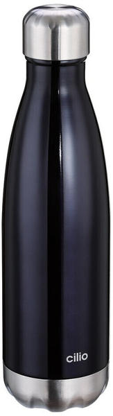 Cilio Isolierflasche Elegante 500 ml schwarz