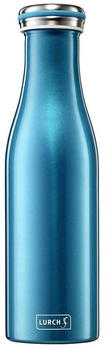 Lurch Isolierflasche Edelstahl 0,5l wasserblau