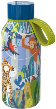 Quokka Thermoflasche mit Dschungelaufhänger 330 ml