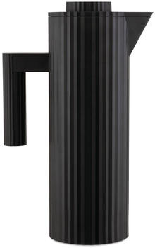 Alessi Plissé Isolierkanne 1l schwarz