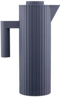 Alessi MDL12 G, Alessi - Pliss&eacute; Isolierkanne, grau Thermoplastischer Kunststoff;