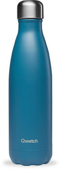 Qwetch Thermos Bottle Matte 500ml Pigeon Blue