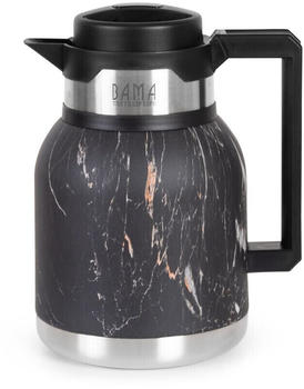 Bama Thermoskanne Lucia 1,5l Marmor Schwarz