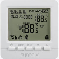 Sygonix Raumthermostat Unterputz Wochenprogramm 5 bis 35 &deg;C (SY-4500818)