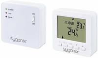 Sygonix Funk-Raumthermostat Aufputz Wochenprogramm 1 bis 70 &deg;C (SY-5470190)