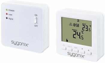 Sygonix Funk-Raumthermostat Aufputz Wochenprogramm 1 bis 70°C (SY-5470190)